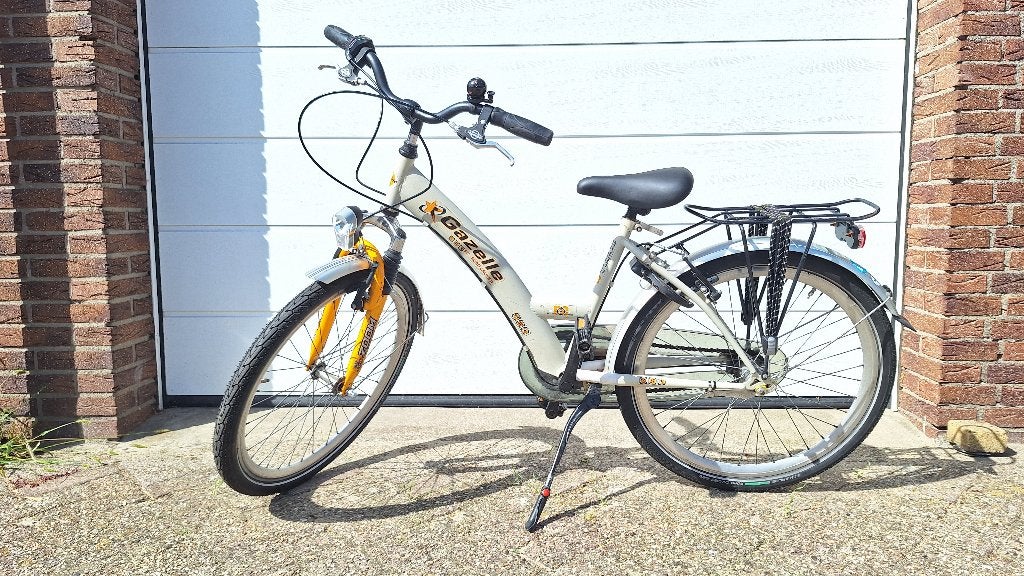Gazelle Road Cruiser 24 inch - nieuwe banden en nieuw zadel, Fietsen en Brommers, Ophalen, Terugtraprem, Handrem, Gazelle