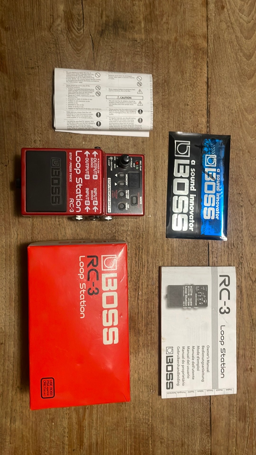 Boss RC-3 zo goed als nieuw, Zo goed als nieuw