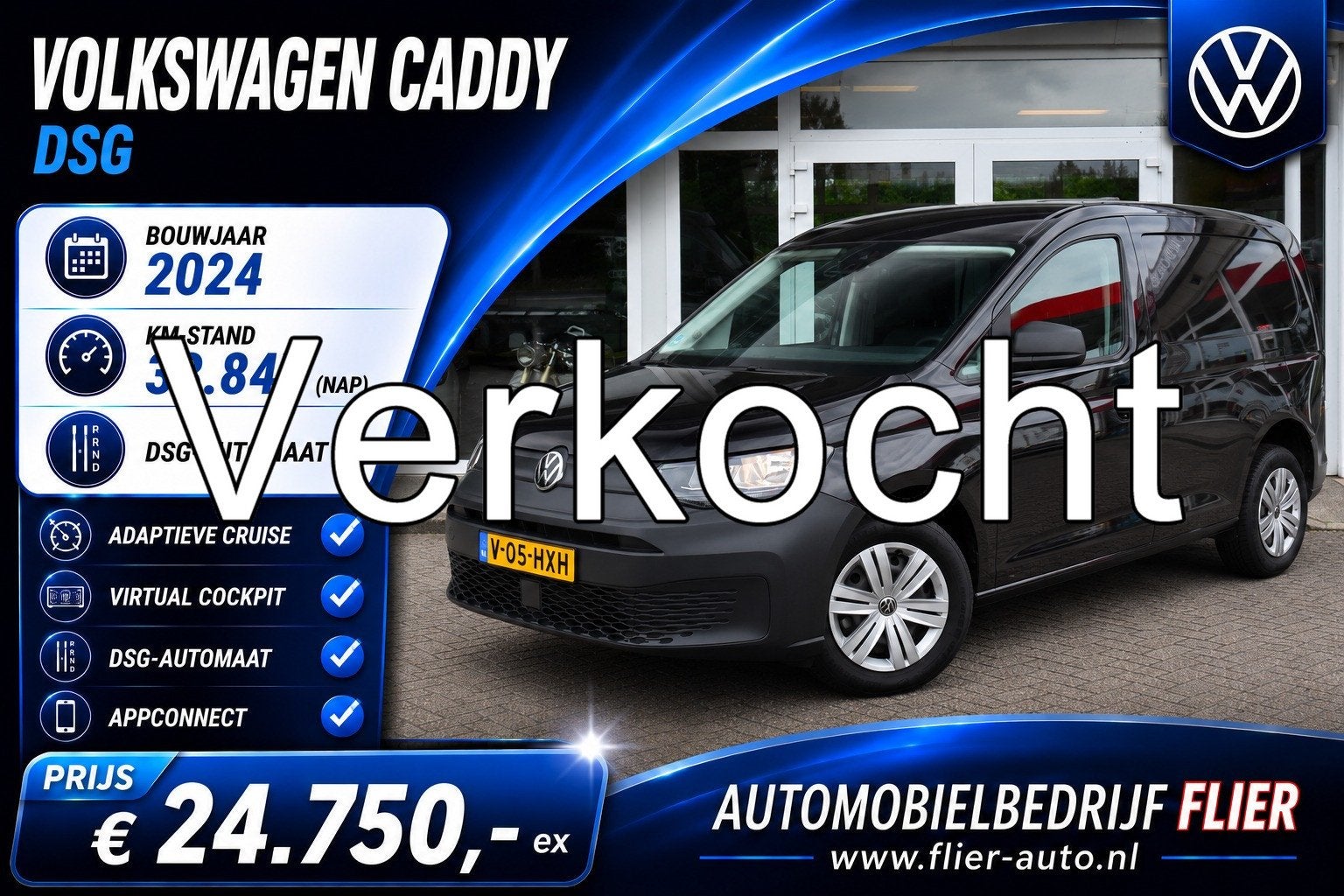Volkswagen Caddy Cargo 2.0 122PK TDI Trend | Digi Dash | Cru, Auto's, Stof, Gebruikt, 4 cilinders, Volkswagen