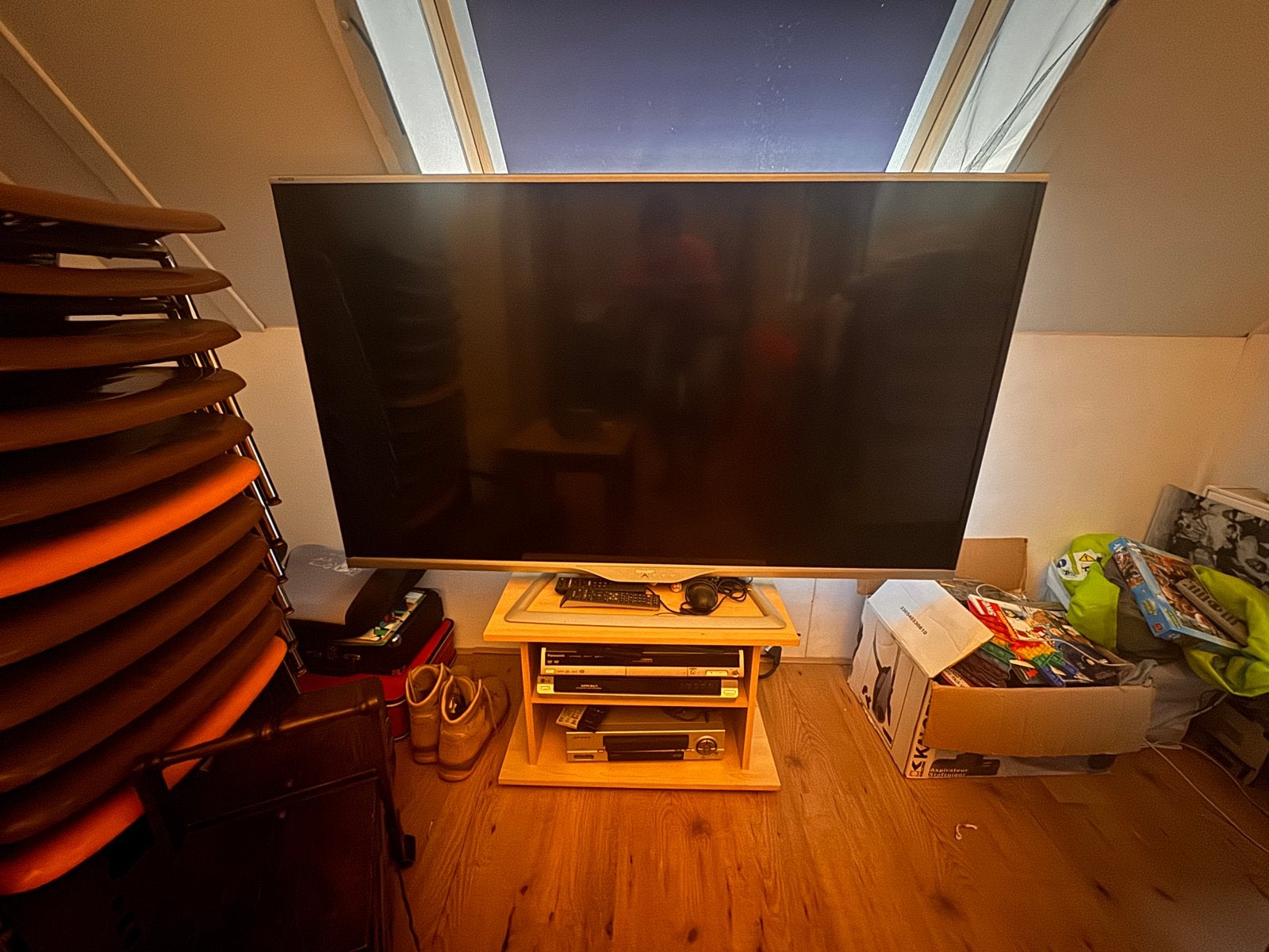 Sharp LCD TV LC-60LE752E - 60 inch Full HD, Audio, Tv en Foto, Televisies, Gebruikt, LCD, 100 cm of meer, Full HD (1080p), Sharp
