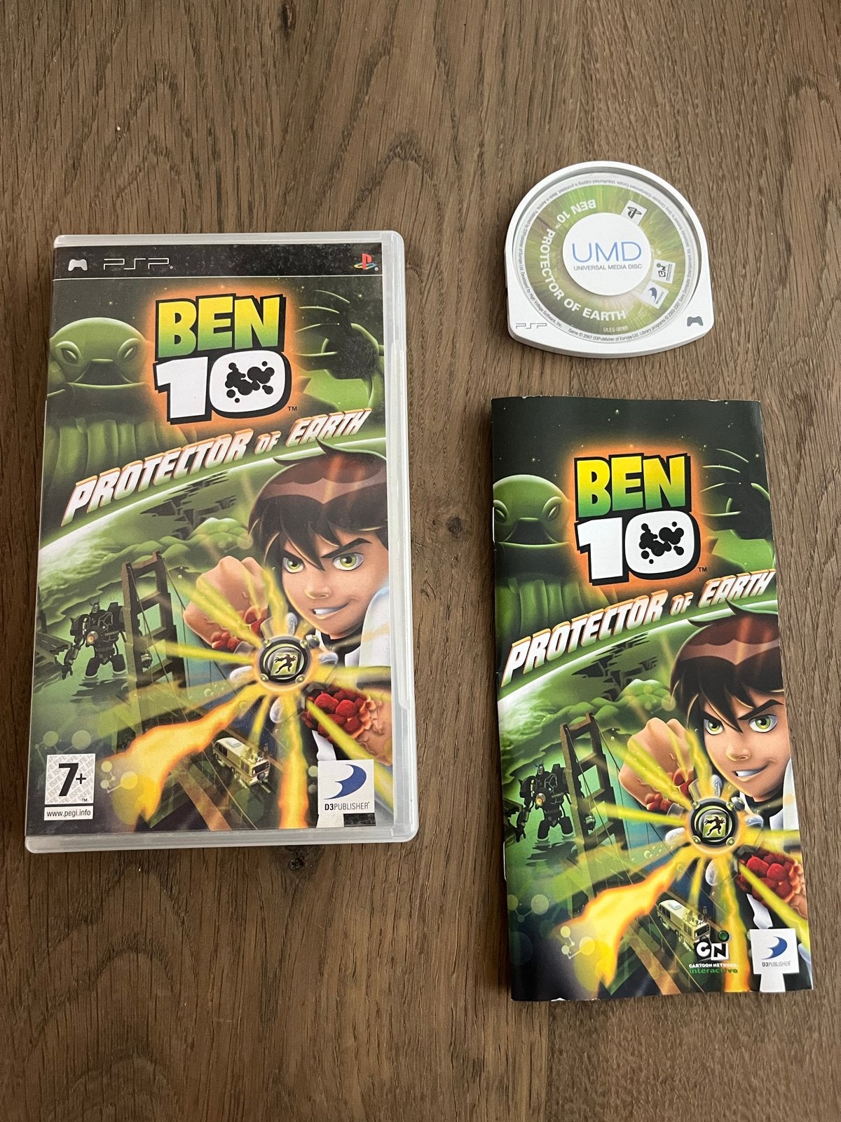 Ben 10 Protector of Earth UMD voor PSP - Compleet, Avontuur en Actie, Gebruikt, 1 speler, Ophalen of Verzenden