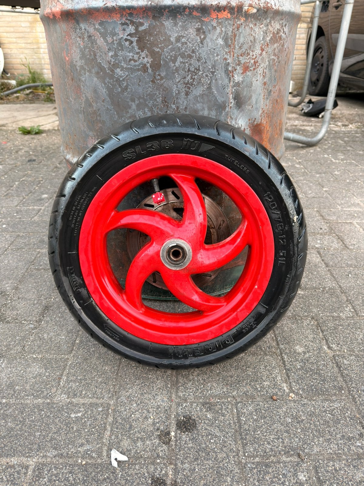 Gilera runner voor velg, Ophalen of Verzenden