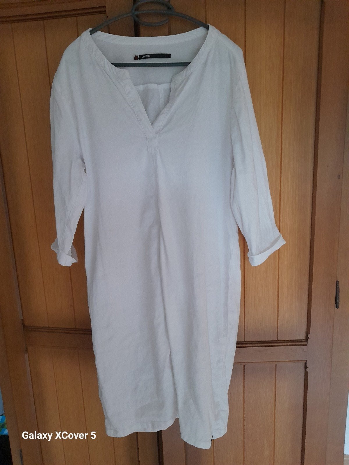 Witte jurk van Penn&Ink maat 40 linnen katoen, Kleding | Dames, Maat 38/40 (M), Penn & Ink, Verzenden, Wit