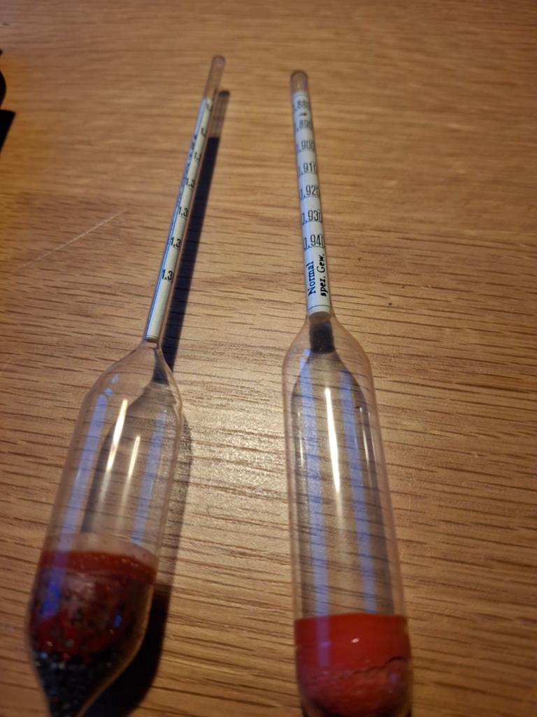 Aerometer / Hydrometer voor vloeistofmeting, Ophalen of Verzenden