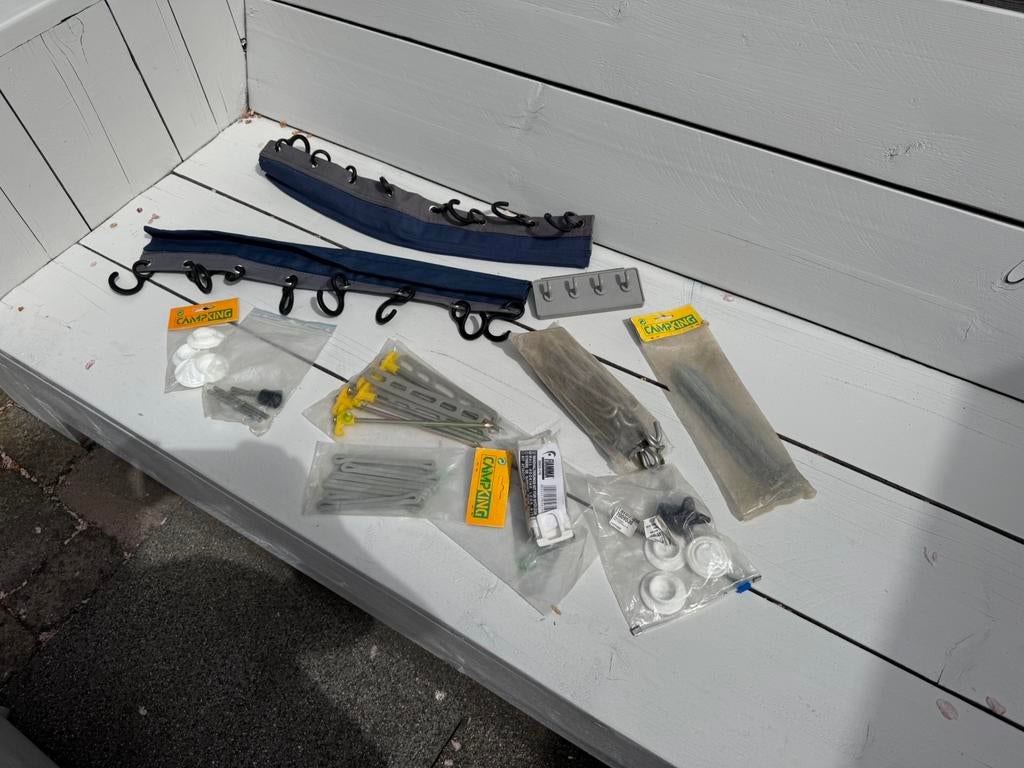 Diverse voortent items, Caravans en Kamperen, Caravan accessoires, Ophalen of Verzenden, Zo goed als nieuw