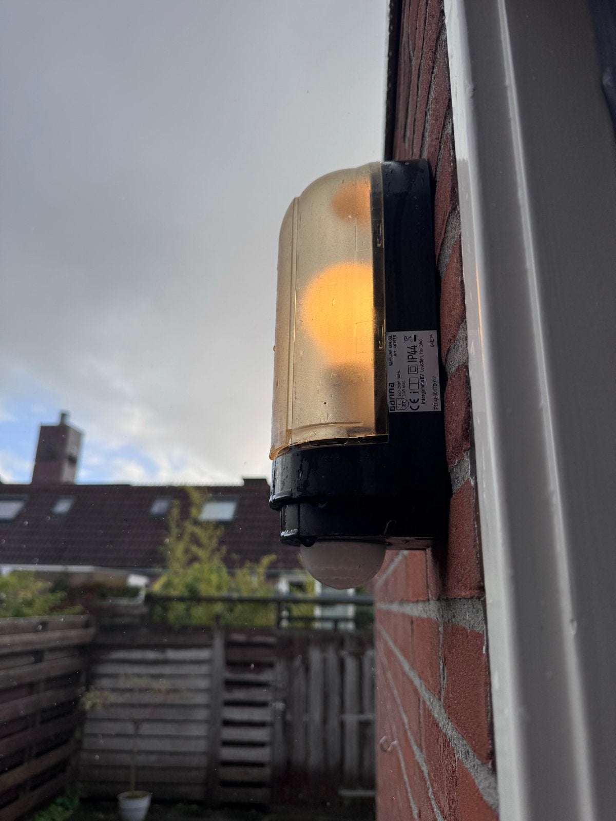 Buitenlamp met bewegingssensor - Gamma, Ophalen, Gebruikt, Wandlamp, Bewegingssensor