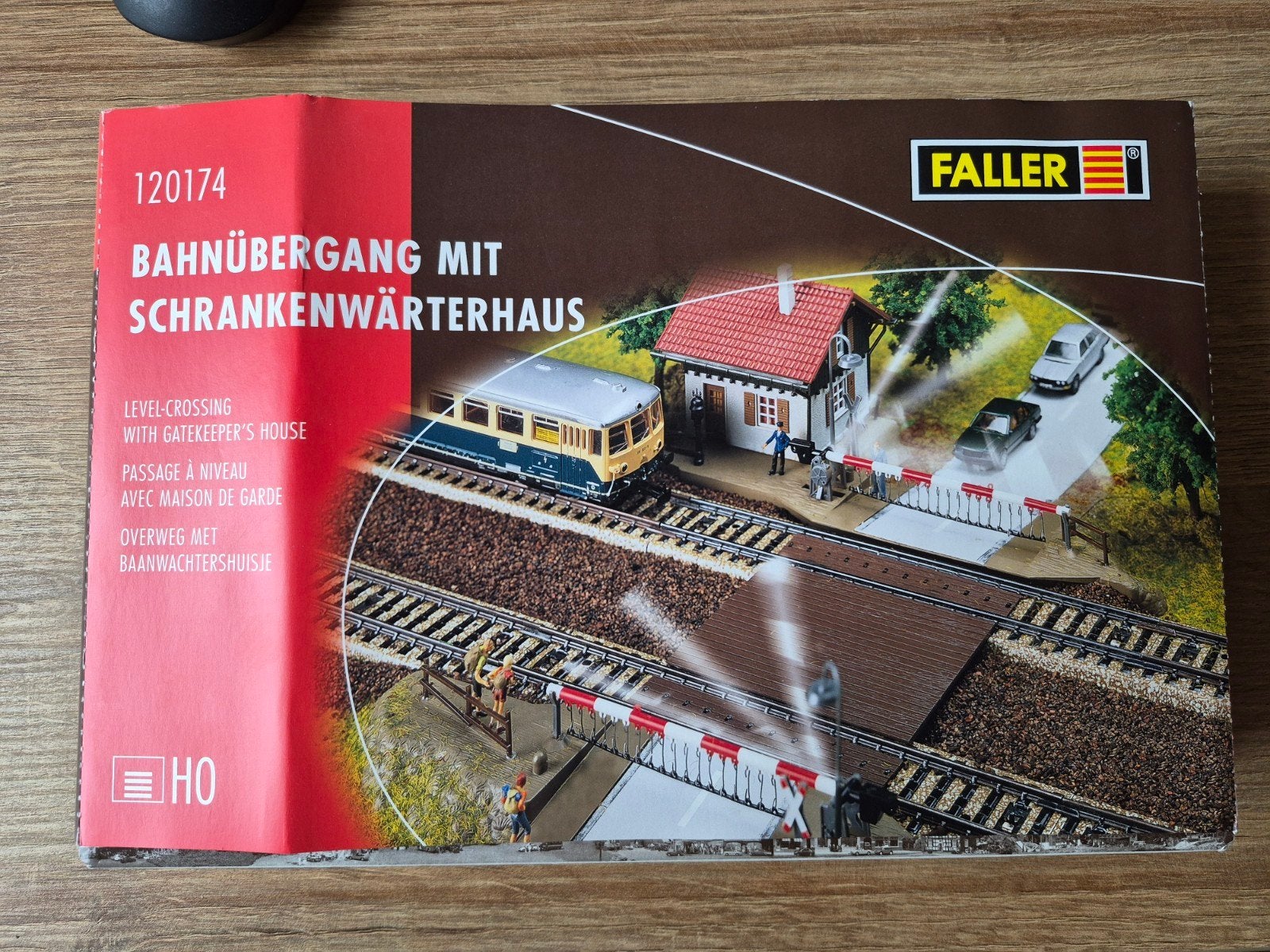 Faller overweg (120174) - Nieuw!!, Hobby en Vrije tijd, Overige merken, Gelijkstroom of Wisselstroom, Brug, Tunnel of Gebouw, Nieuw