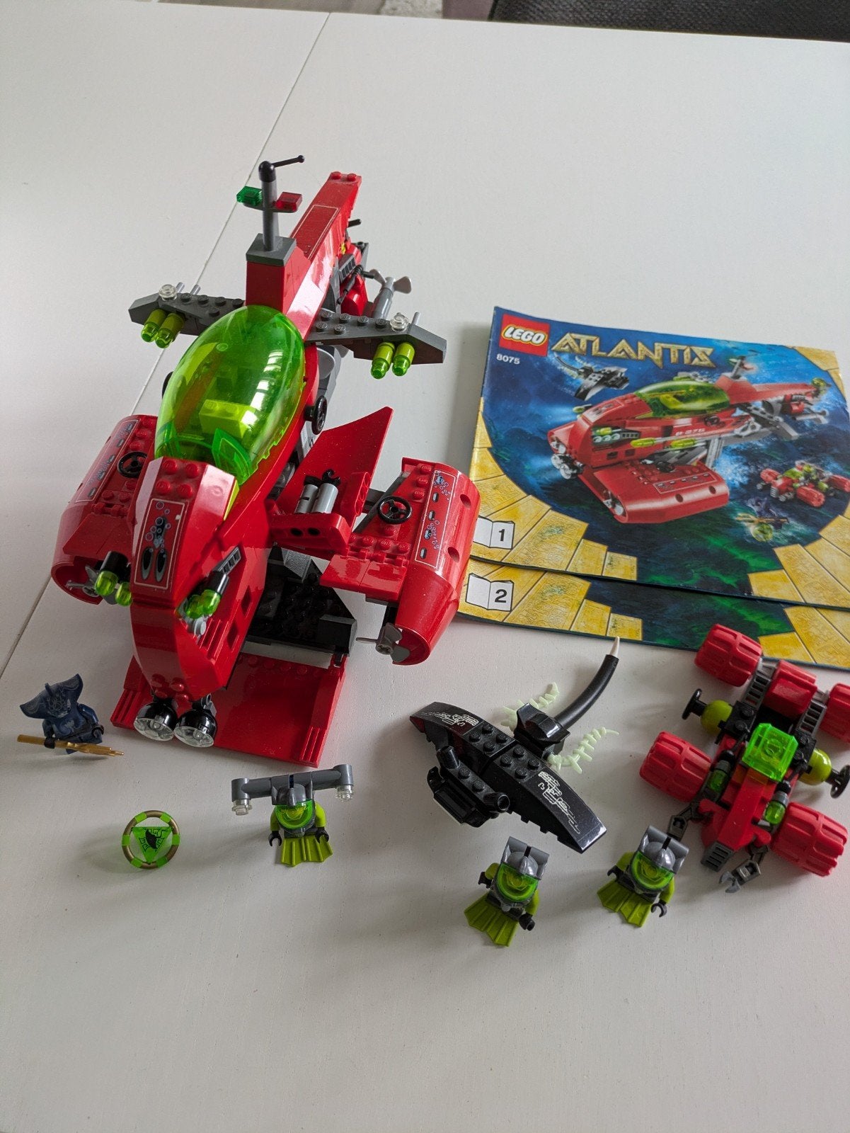 lego Atlantis 8075, Ophalen of Verzenden, Zo goed als nieuw