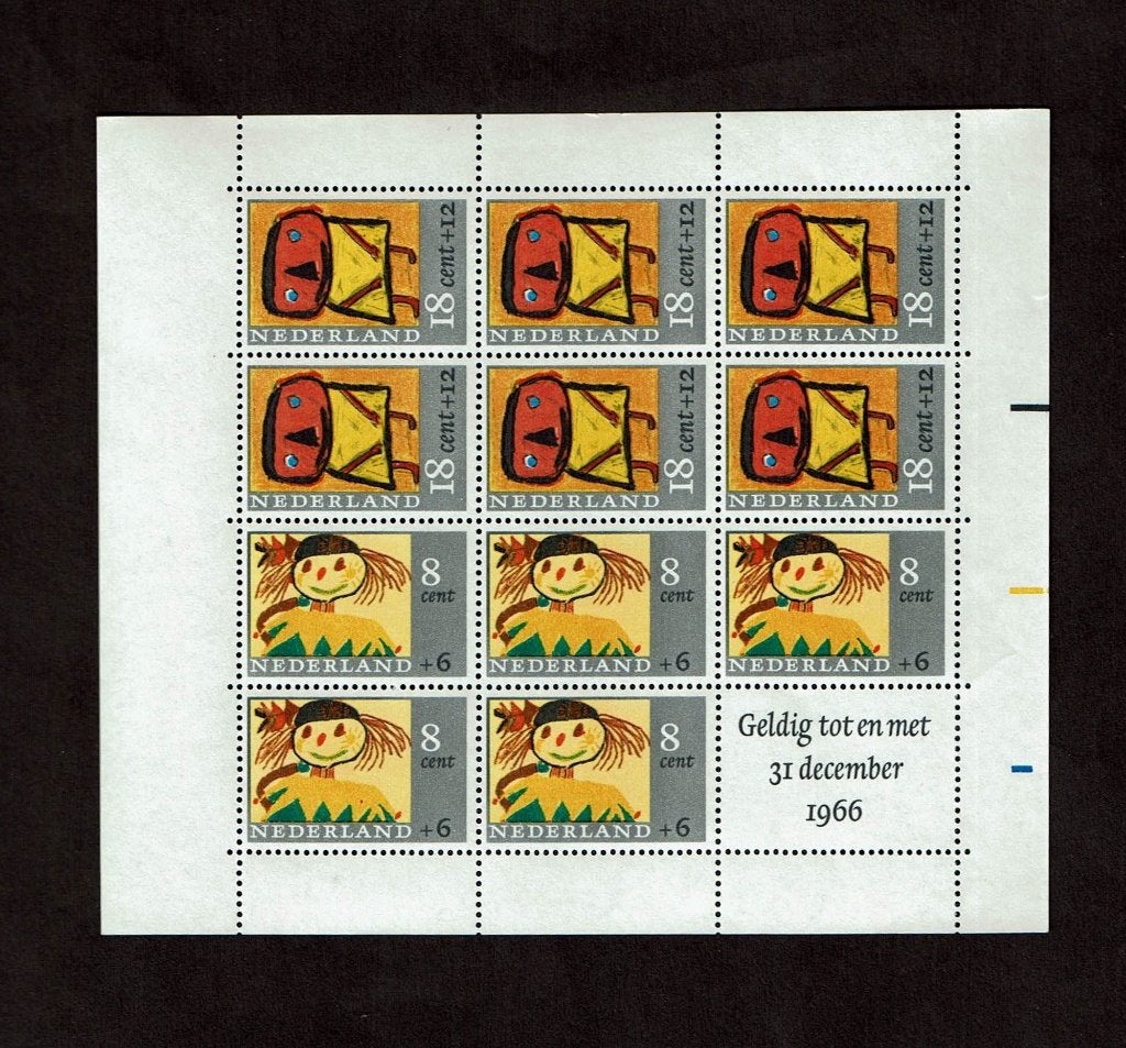 Nederland NVPH mast 854 plaatfout pm postfris, Verzenden, Na 1940, Postfris