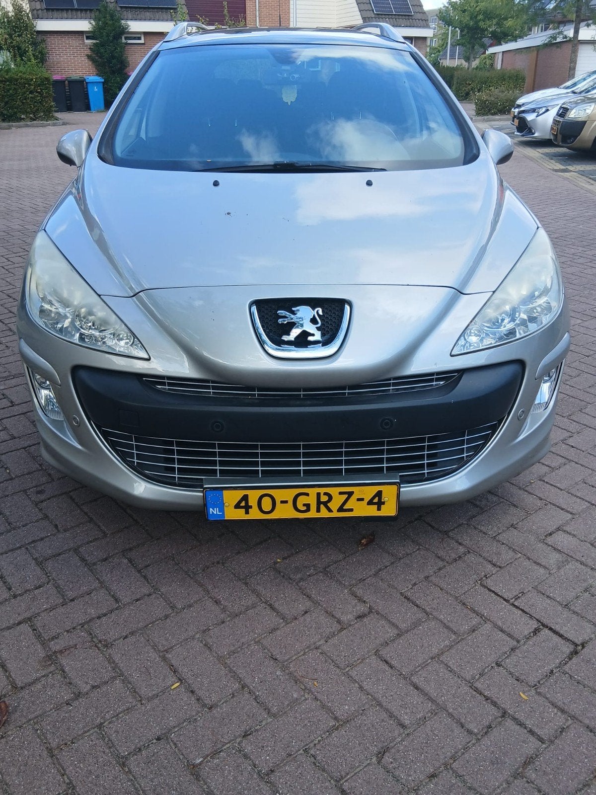 Peugeot 308 1.6 VTI 16V SW 7P 2008 Grijs, Voorwielaandrijving, Stof, 4 cilinders, 7 stoelen
