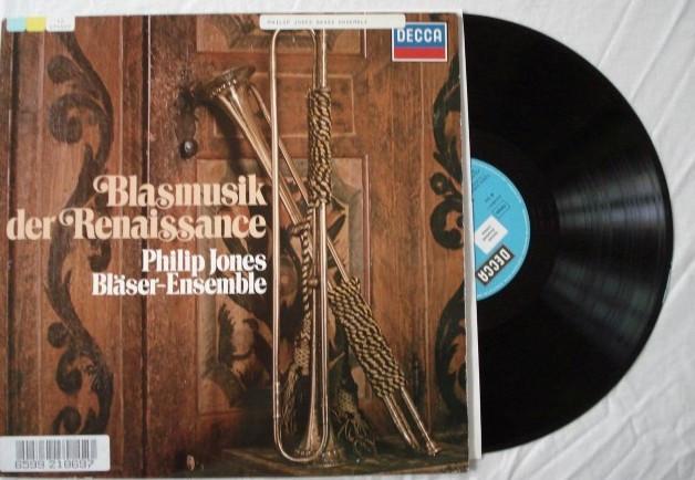 Philip Jones Bläser-Ensemble - Blasmusik der Renaissance, Ophalen of Verzenden, Gebruikt, 12 inch