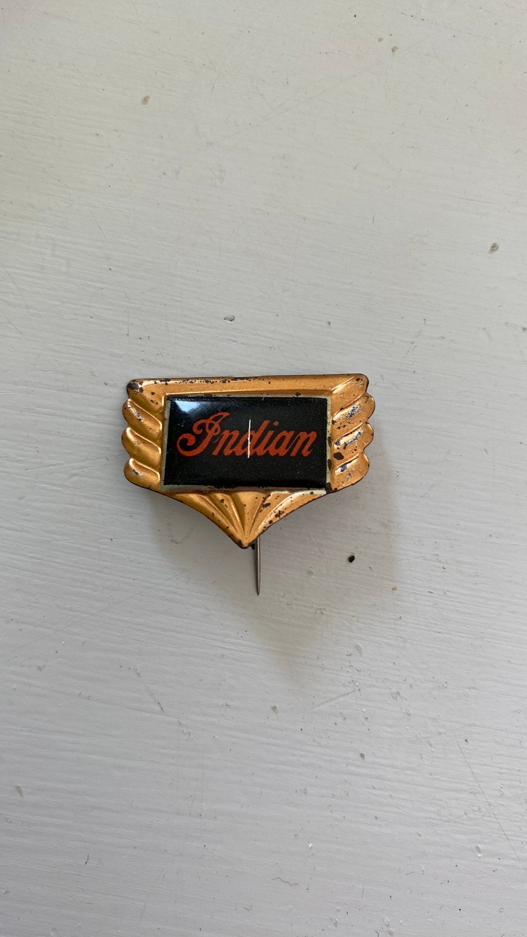 Indian motorcycle speldje, Ophalen of Verzenden, Zo goed als nieuw, Overige onderwerpen