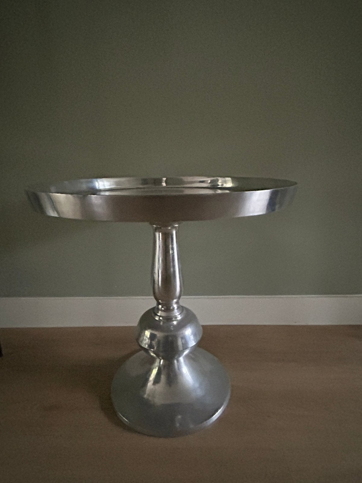 Zilveren salontafel Riverdale, Ophalen, 50 – 75, Gebruikt, Rond