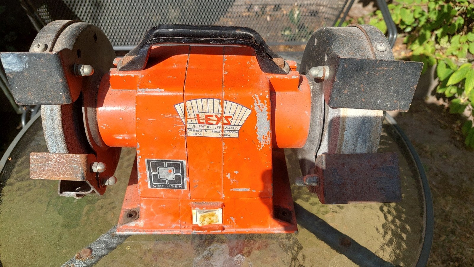Creusen 2150TS Slijpmachine / Dubbele Slijper, Doe-het-zelf en Verbouw, Gereedschap | Handgereedschap, Gebruikt, Overige typen