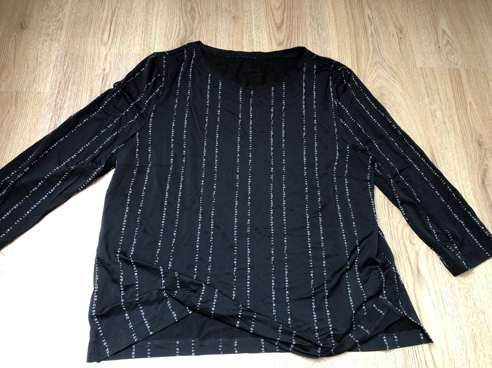 Claudia strater zwarte top viscose xl, Zwart, Maat 46/48 (XL) of groter, Ophalen of Verzenden, Zo goed als nieuw