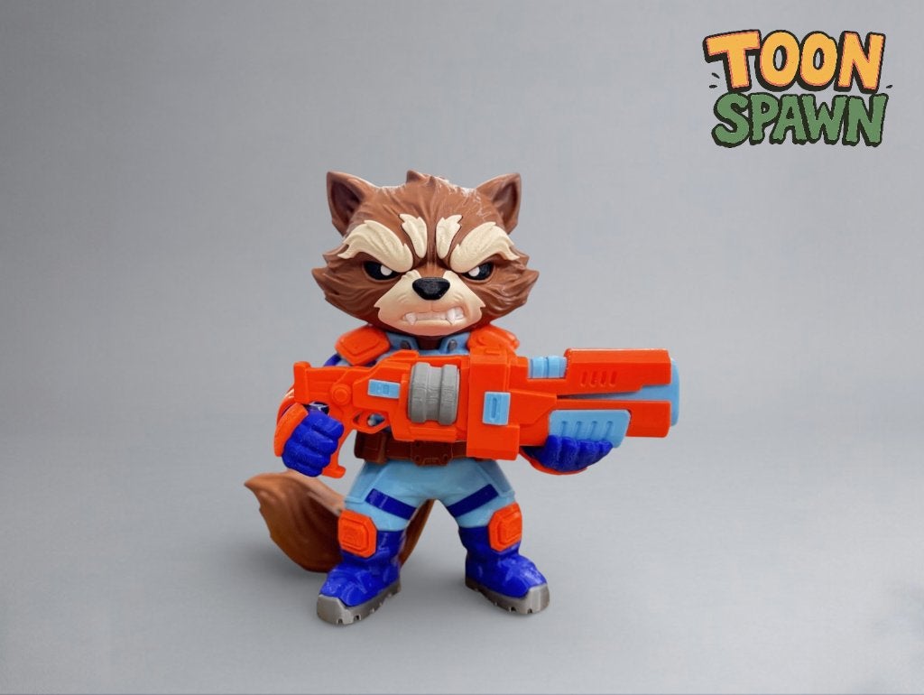 Rocket Raccoon – Guardians of the Galaxy Figuur – 25 cm, Verzamelen, Ophalen of Verzenden, Nieuw, Overige typen