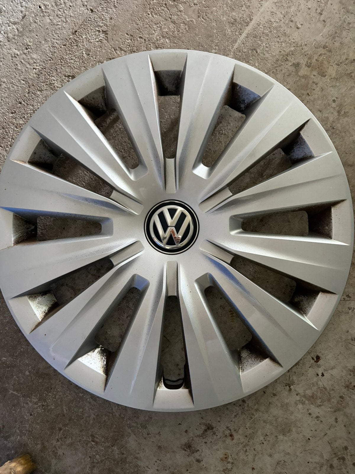 Vw orginele wieldoppen 15”, Auto diversen, Wieldoppen, Ophalen, Zo goed als nieuw