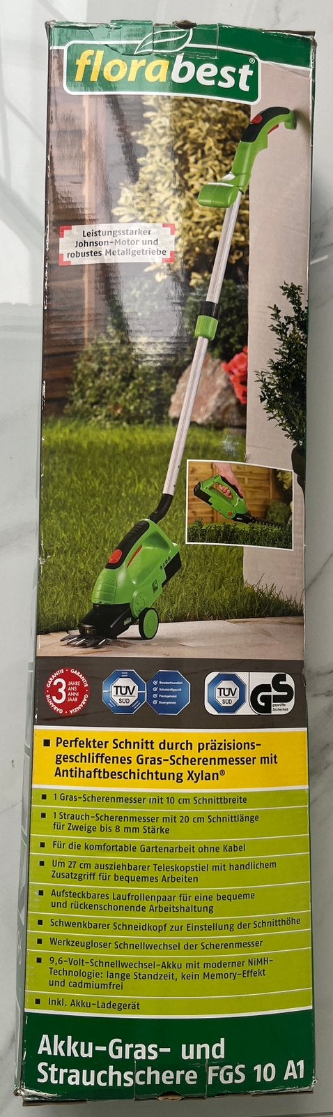 Gras- en struikschaar (akku), Ophalen of Verzenden, Nieuw