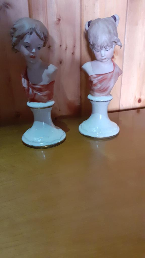 Capodimonte Bisquit Porseleinen Bustes - Nico Venzo, Antiek en Kunst, Ophalen of Verzenden