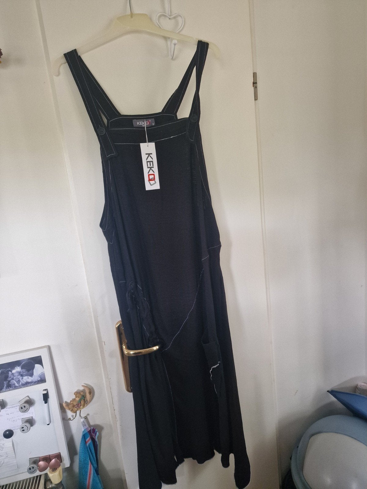 kekoo  overgooier/jurk maat 2, Zwart, Maat 46/48 (XL) of groter, Nieuw, Ophalen of Verzenden