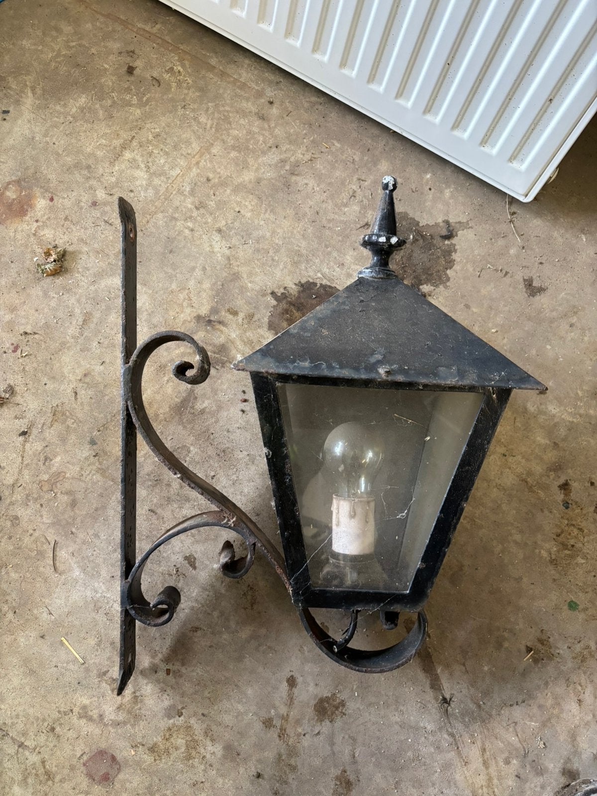 Buitenlamp, Tuin en Terras, Ophalen, Gebruikt, Wandlamp, Netvoeding