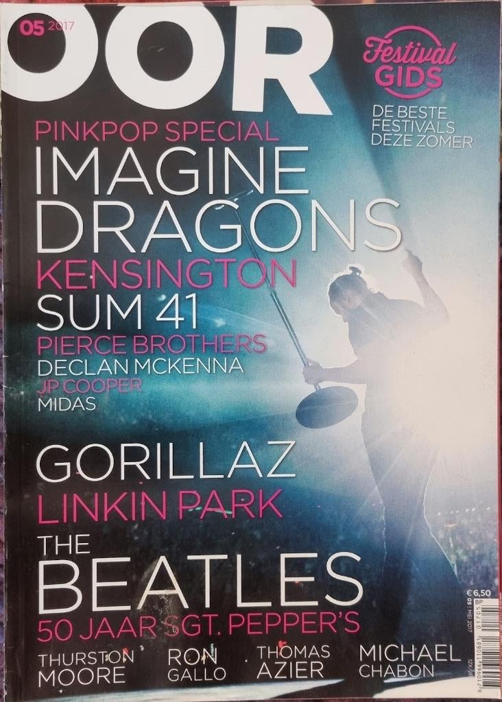 OOR 05-2017 Pinkpop special Imagine Dragons Kensington, Boeken, Tijdschriften en Kranten, Zo goed als nieuw, Muziek, Film of Tv
