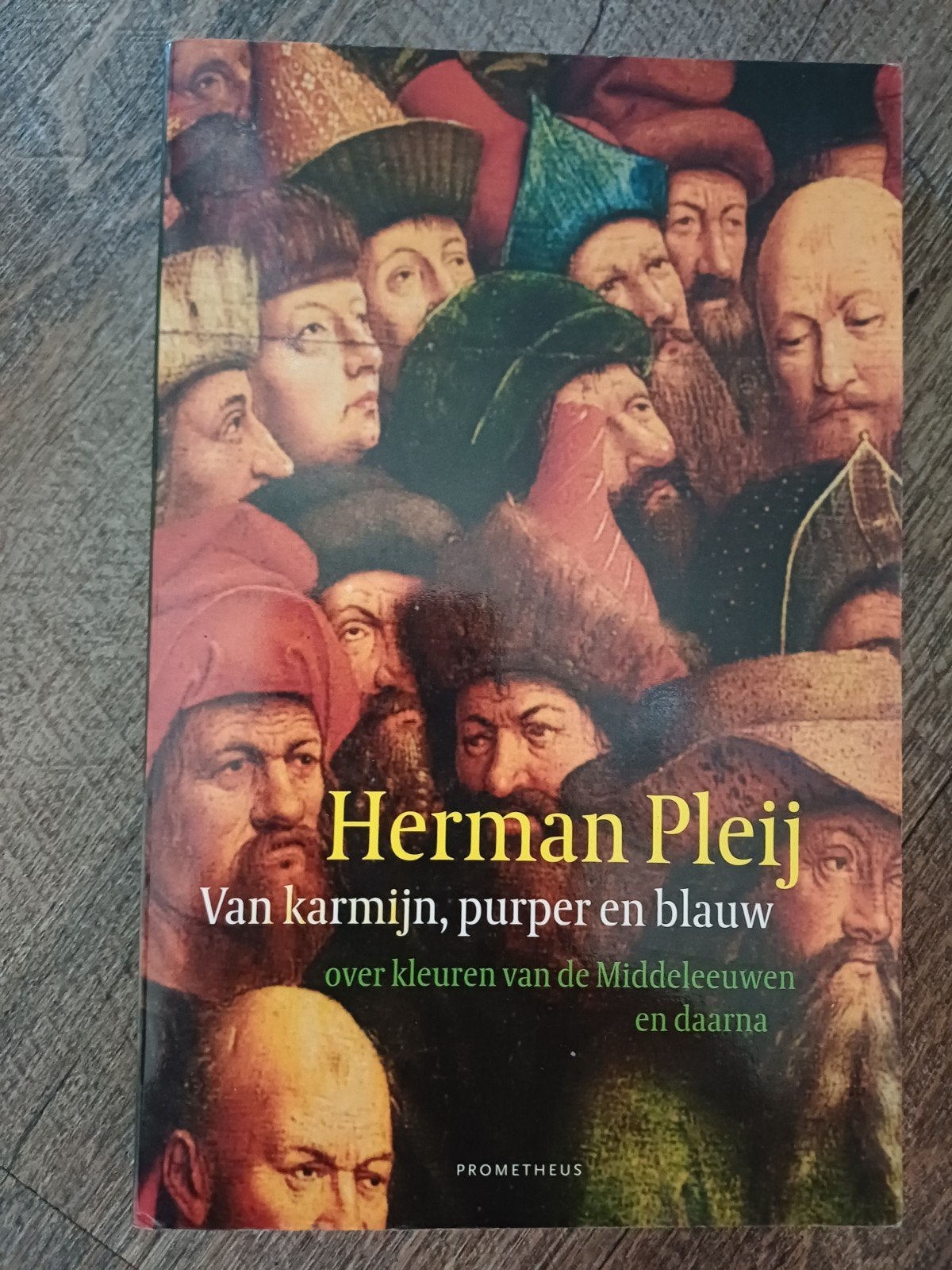 Herman Pleij - Van karmijn, purper en blauw, Ophalen of Verzenden, Zo goed als nieuw, Herman Pleij, Nederland