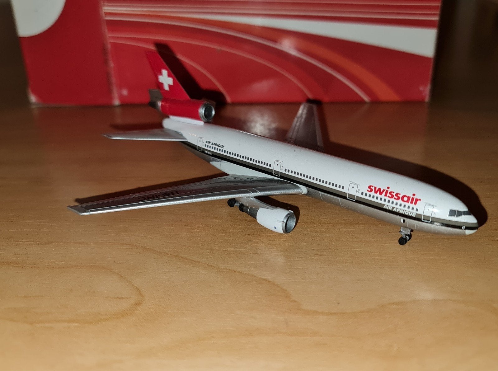 Swissair Douglas DC10 1:400 Dragon Wings, Ophalen of Verzenden, Schaalmodel