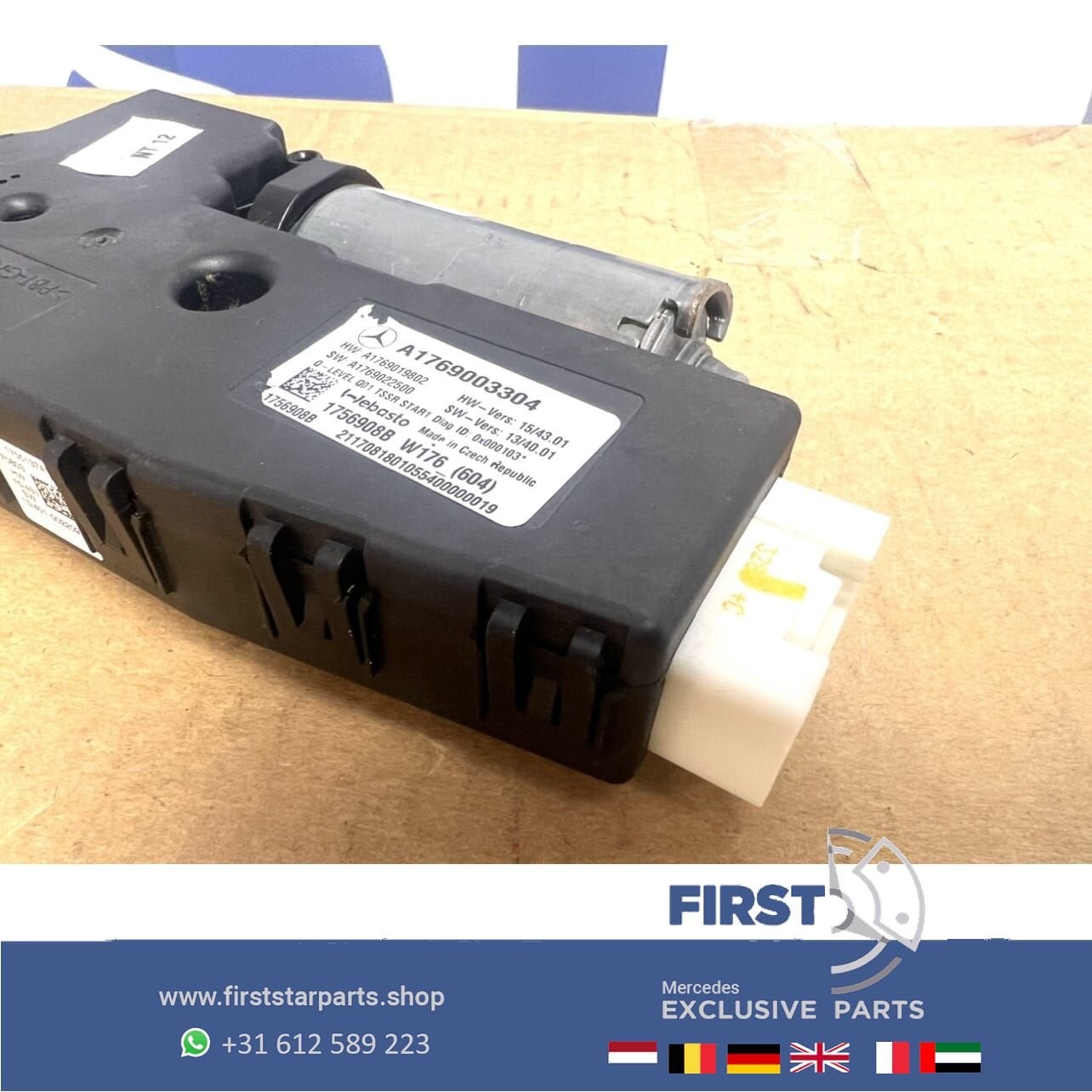 Mercedes dakmotor W176 A Klasse dak motor W246 B W117 CLA W1, Gebruikt, -, Ophalen of Verzenden, -