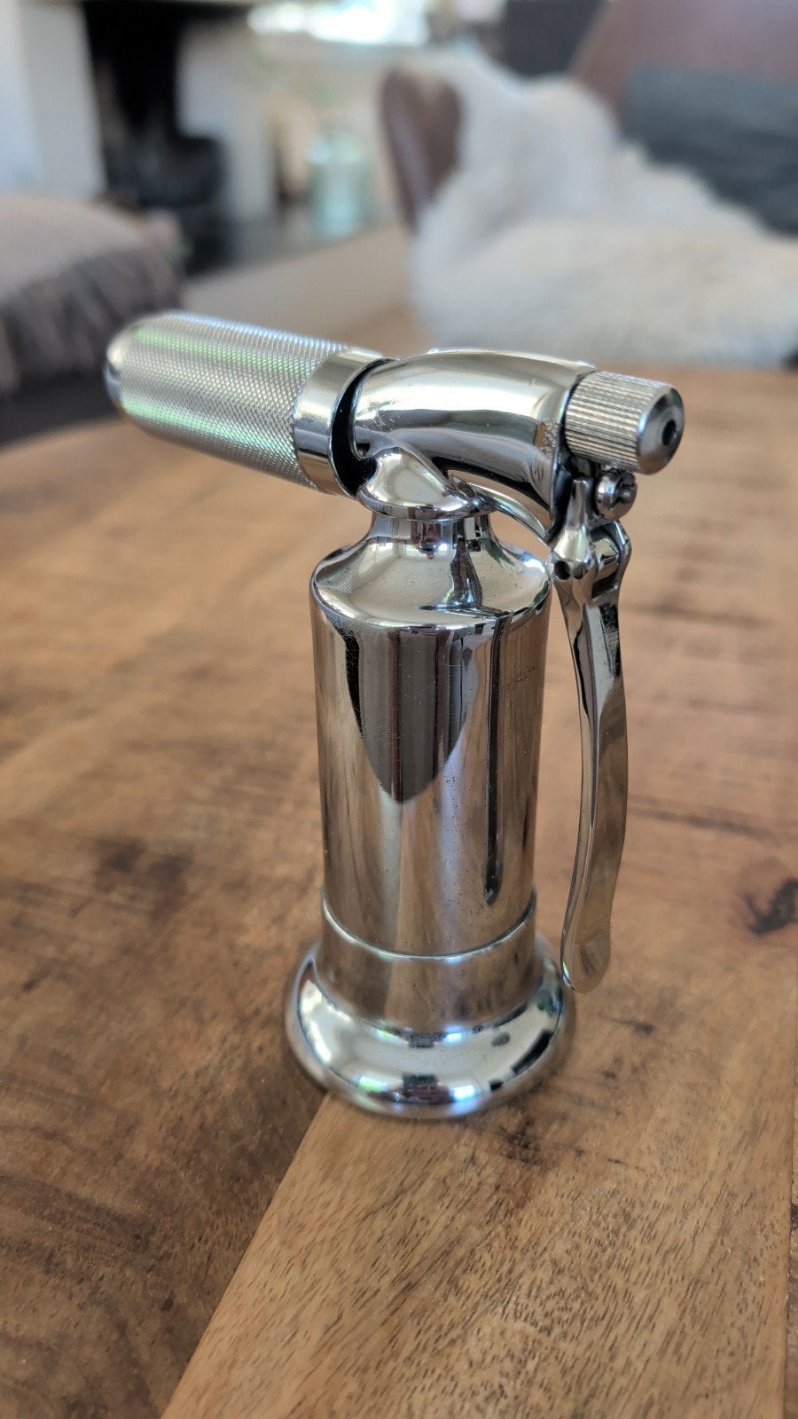 Vintage Chrome Parfumverstuiver / Atomiseur – West-Germany, Antiek en Kunst, Ophalen of Verzenden