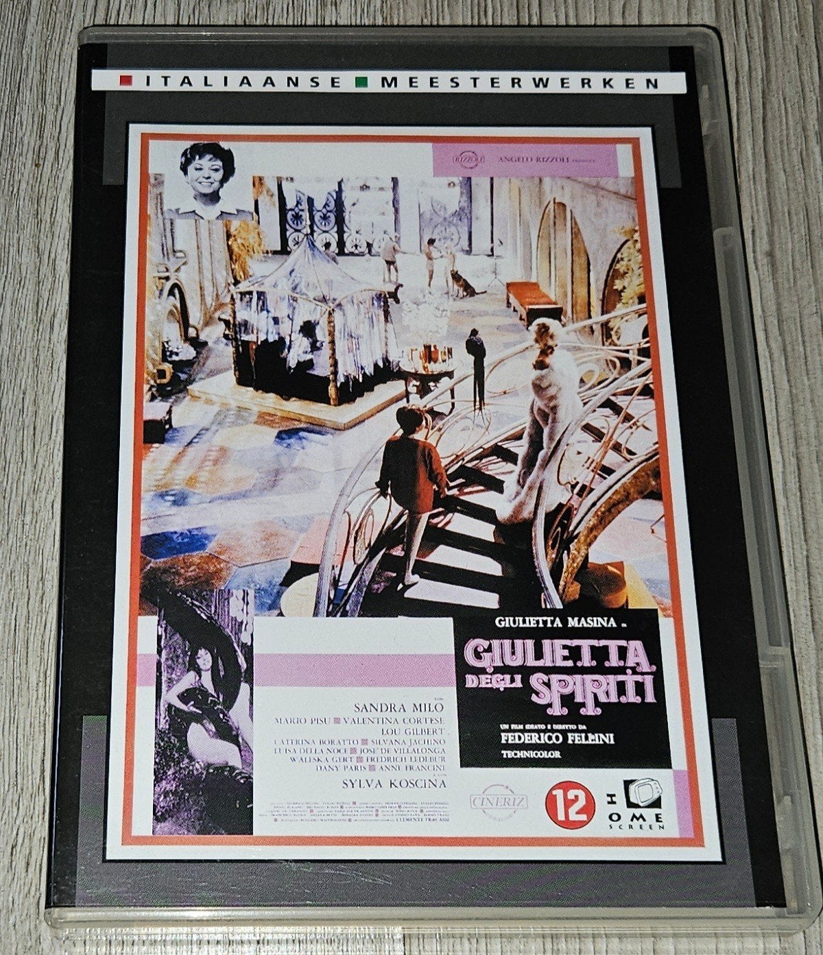 Giulietta Degli Spiriti - Italiaanse Meesterwerken DVD, Nederlands, Ophalen of Verzenden, Zo goed als nieuw, Italiaans
