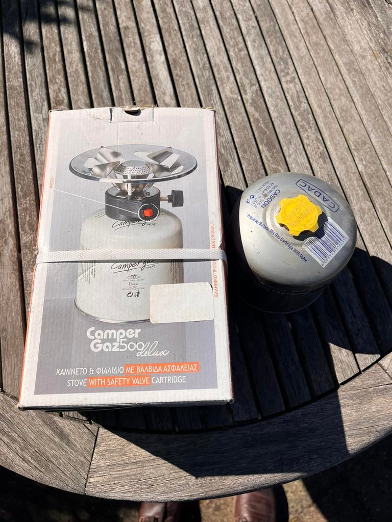 Een pits camping gastoestel draagbaar., Caravans en Kamperen, Kampeeraccessoires, Ophalen, Nieuw