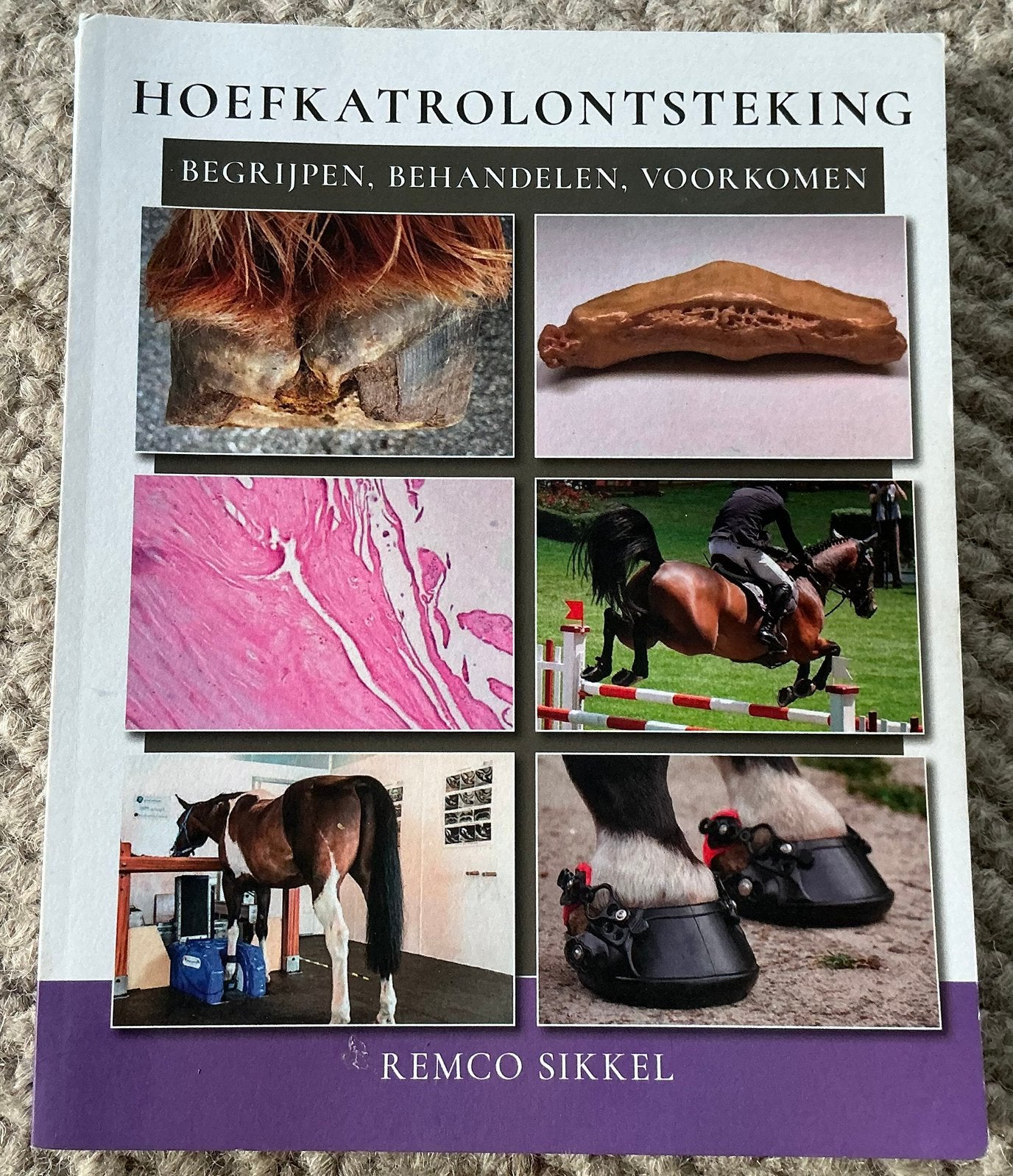 Te koop het boek HOEFKATROLONSTEKING van REMCO SIKKEL, Boeken, Ophalen of Verzenden, Zo goed als nieuw, Dieren, Los deel
