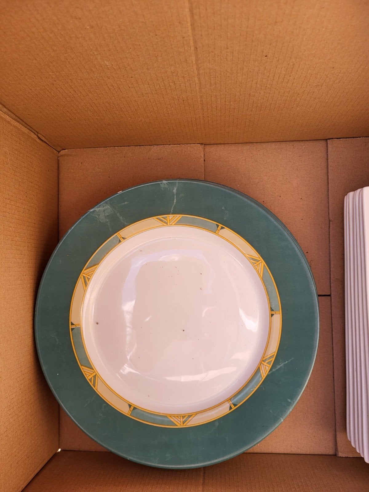 TE KOOP 7 HORECA BORDEN, Ophalen, Porselein, Overige stijlen, Bord(en)