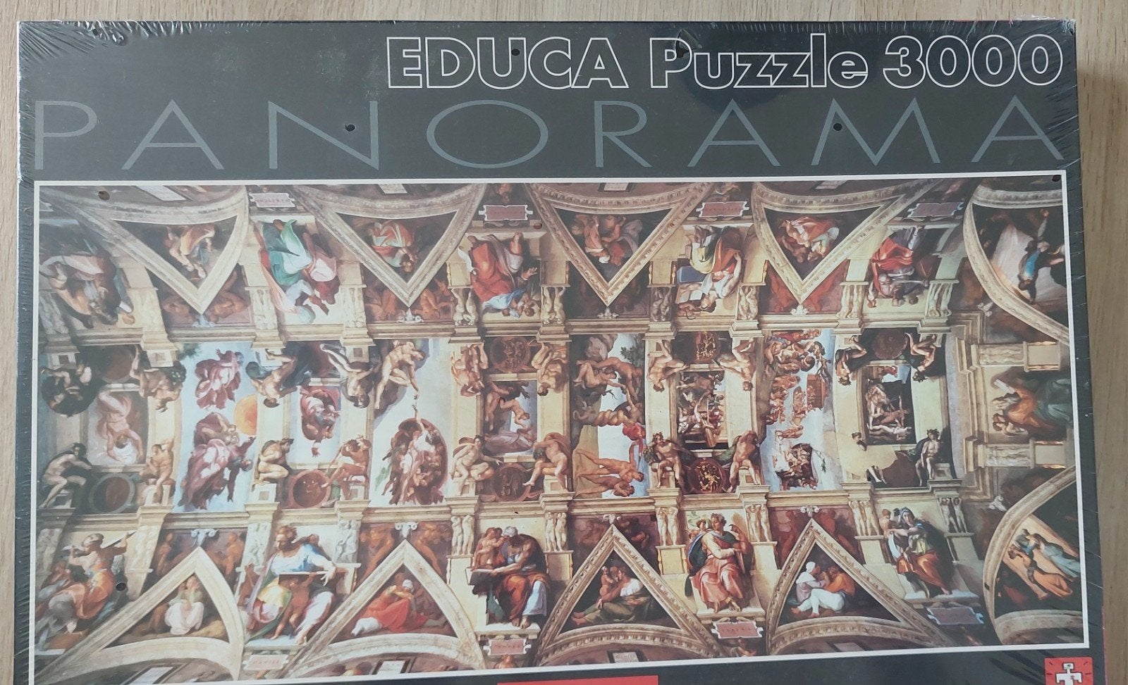 Educa Panorama Legpuzzel 3000 stukjes - Sixtijnse Kapel, Ophalen of Verzenden, Meer dan 1500 stukjes, Nieuw, Legpuzzel