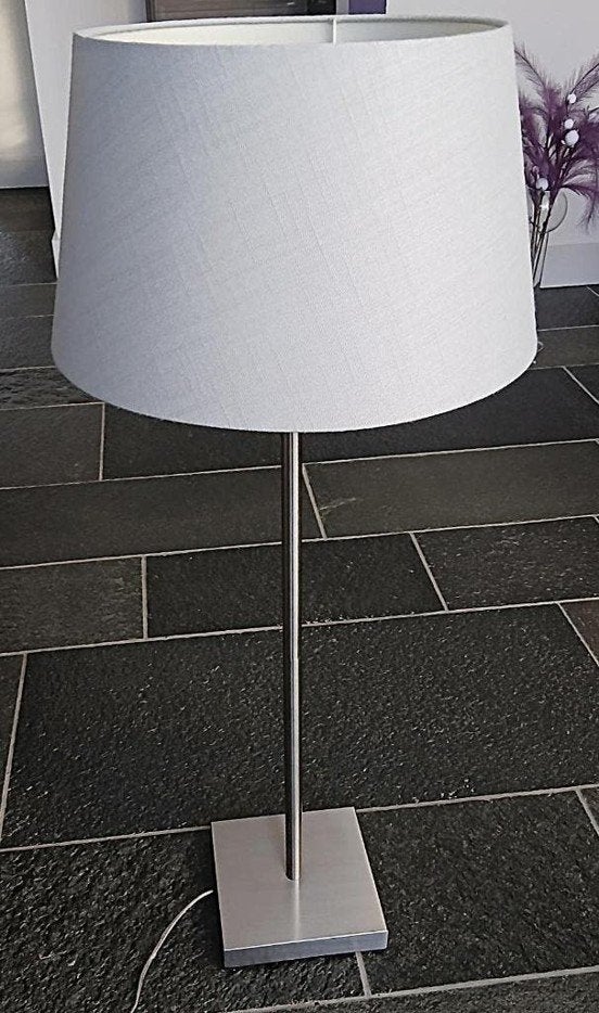 tafel of vloerlamp (RVS), Ophalen, Gebruikt, Metaal