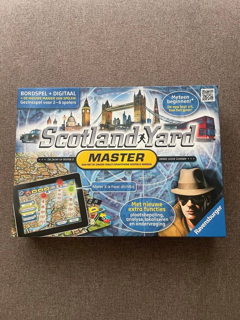Scotland Yard Master Bordspel - Ravensburger, Drie of vier spelers, Ophalen of Verzenden, Zo goed als nieuw