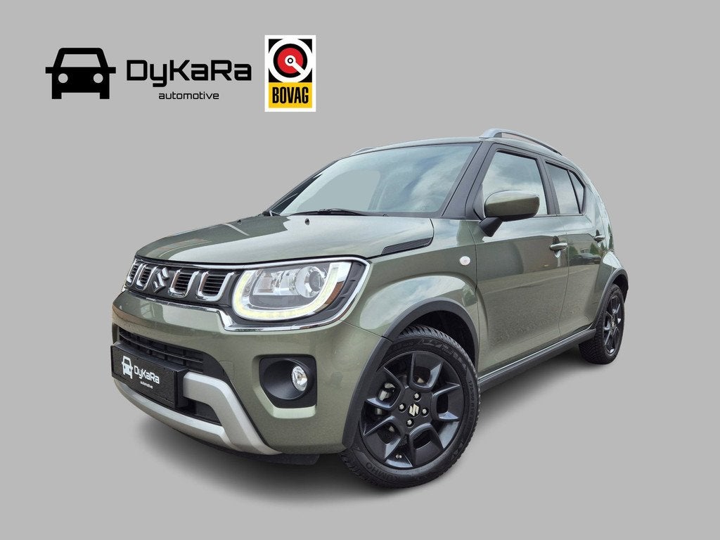 Suzuki Ignis 1.2 Smart Hybrid Select Automaat Navi, Camera,, Auto's, 83 pk, Stof, Gebruikt, Zwart