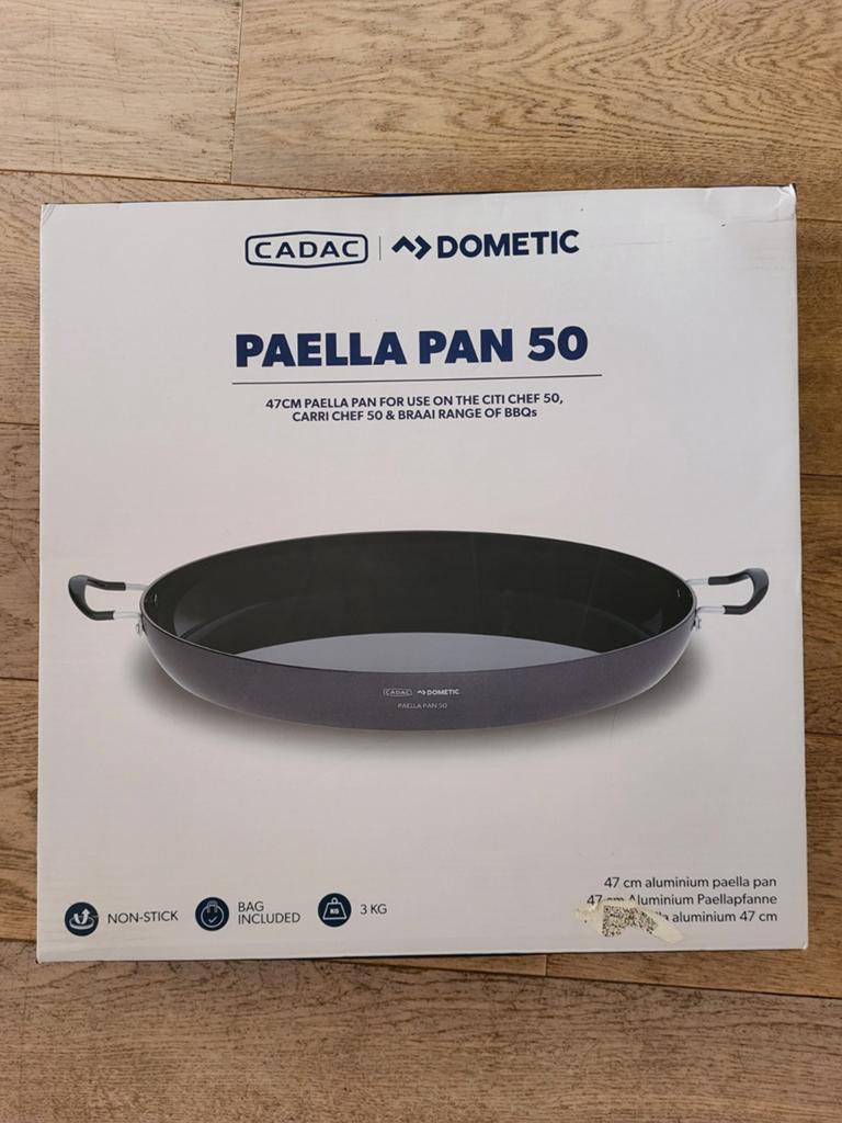 CADAC DOMETIC Paella pan 50 NIEUW, Ophalen, Nieuw, Aluminium, Koekenpan of Braadpan