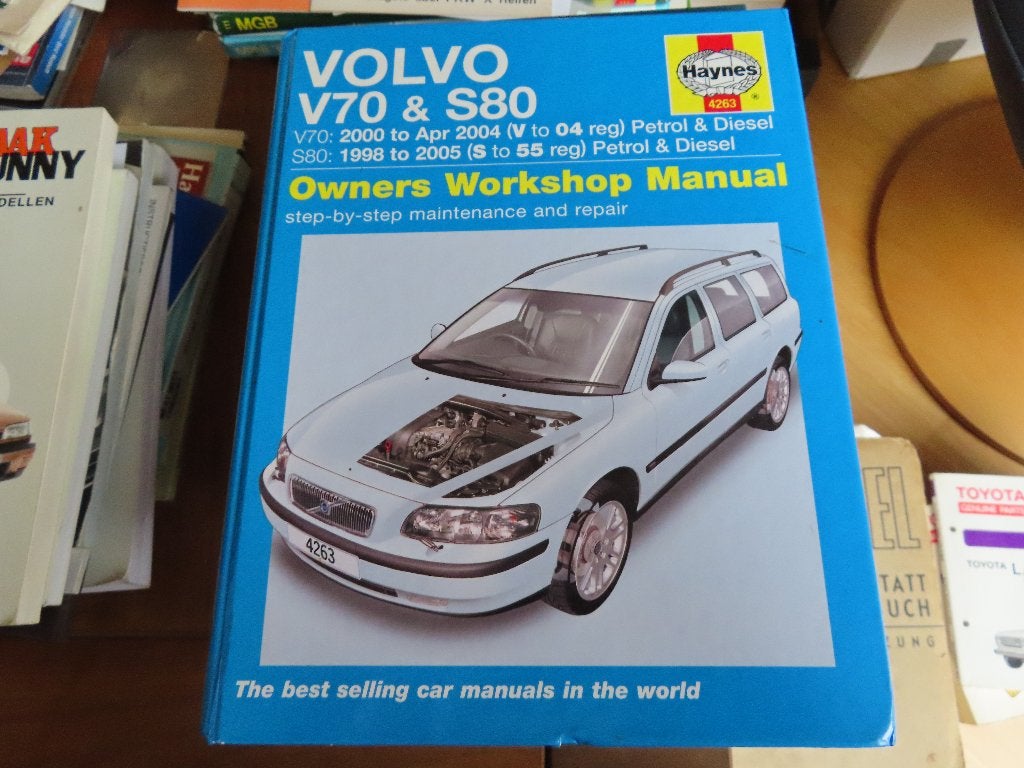 Haynes workshop manual Volvo V70, Volvo S80 1998 - 2005, Ophalen of Verzenden