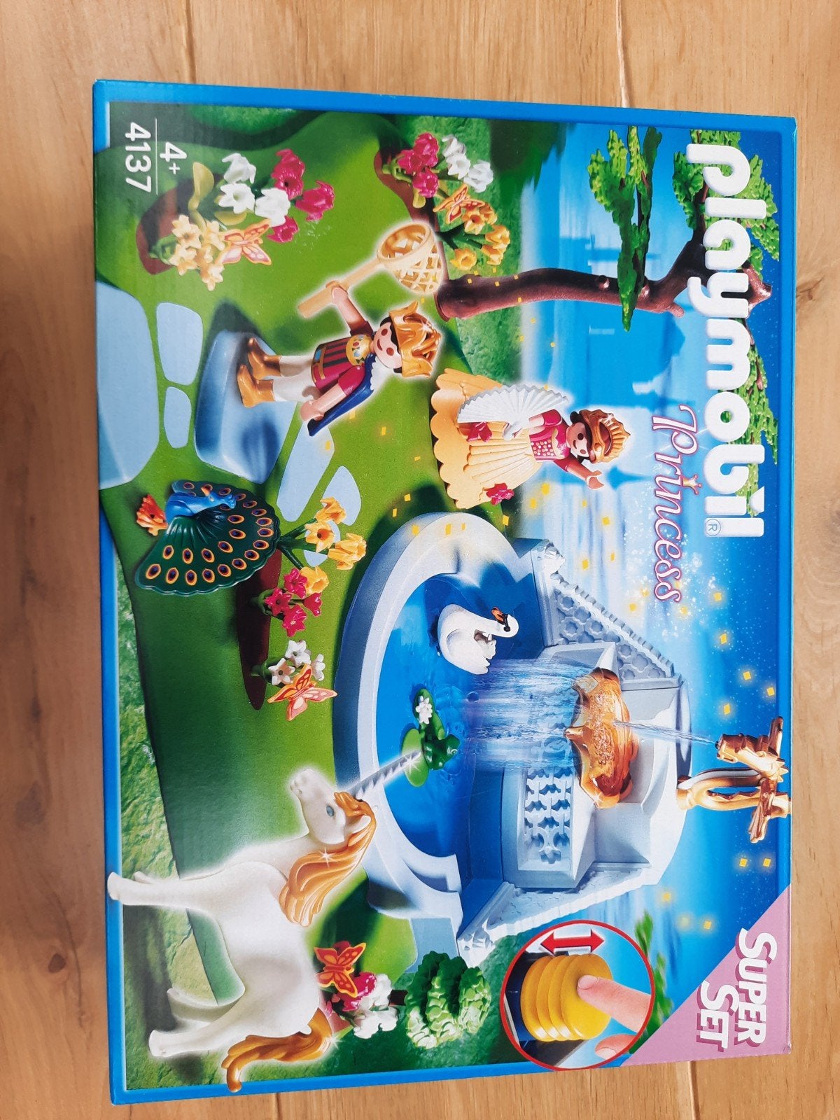 Playmobil Princess 4137 Super Set Eenhoornfontein, Complete set, Ophalen of Verzenden, Zo goed als nieuw, Princess