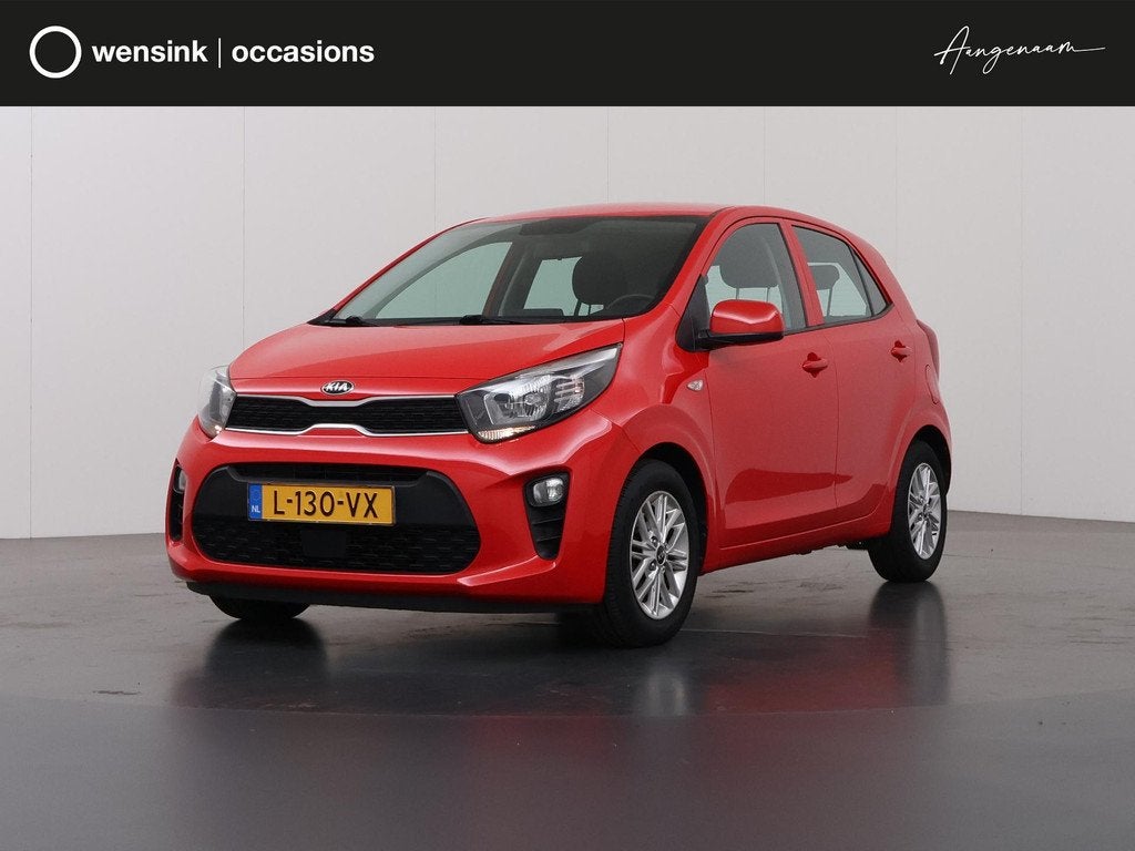 Kia Picanto 1.0 DPi DynamicLine | Navigatie | Airconditionin, Auto's, Voorwielaandrijving, Stof, Gebruikt, 4 stoelen