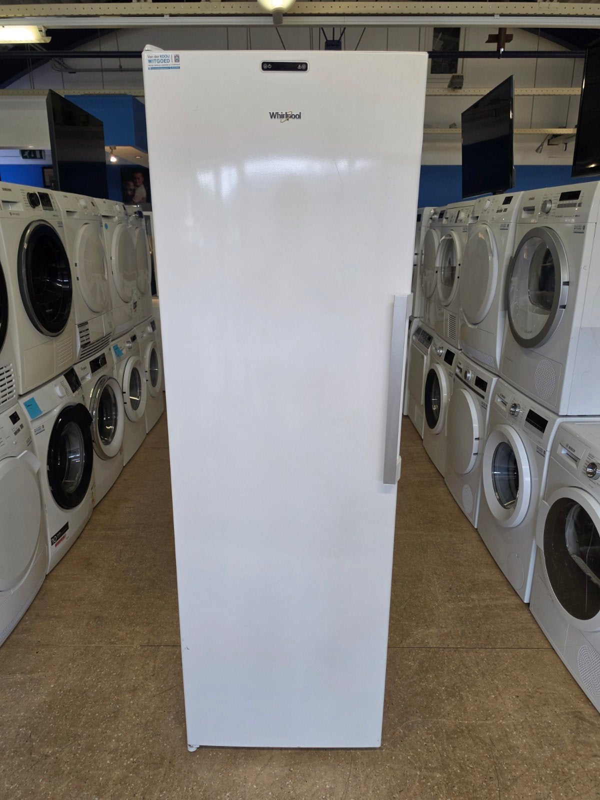 Whirlpool XXL vrijstaande vrieskast | No Frost | Garantie ✅️, Vrieskast, Jirnsum, Energieklasse A of zuiniger, Vanderkooijwitgoed@hotmail.com