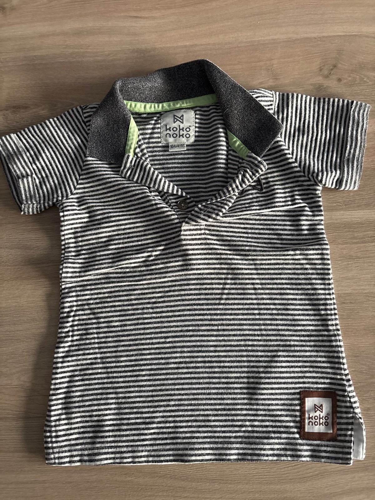 Koko Noko gestreept poloshirt maat 104, Ophalen of Verzenden, Gebruikt, Jongen, Shirt of Longsleeve