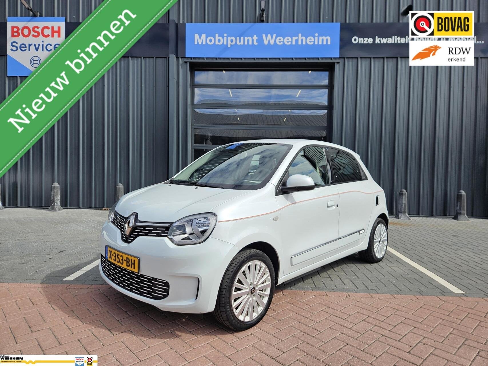 Renault Twingo Z.E. R80 Série Limitée Vibes UNIEKE UITVOER, Automaat, 12 maanden, 22 kWh, Wit