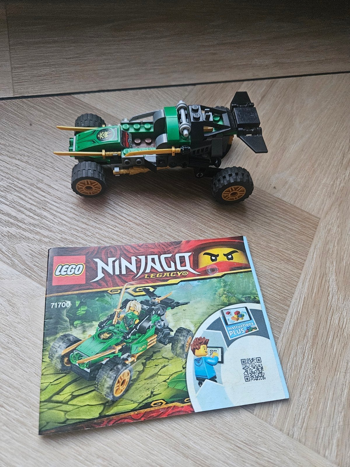 LEGO Ninjago Legacy Jungle Raider 71700 met boekje, Ophalen of Verzenden, Zo goed als nieuw, Overige merken