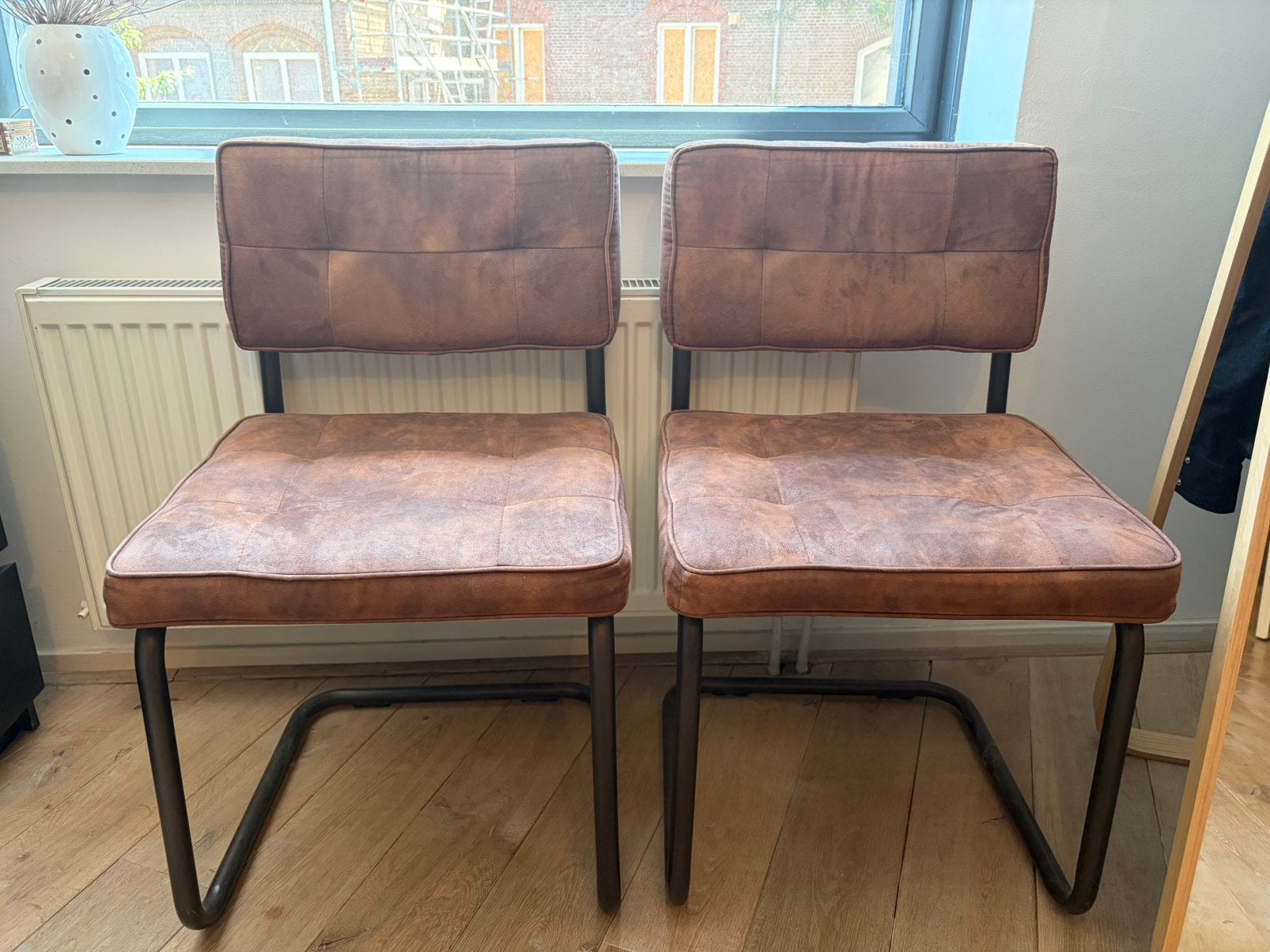 Bruine stoelen, Ophalen, Gebruikt, Bruin