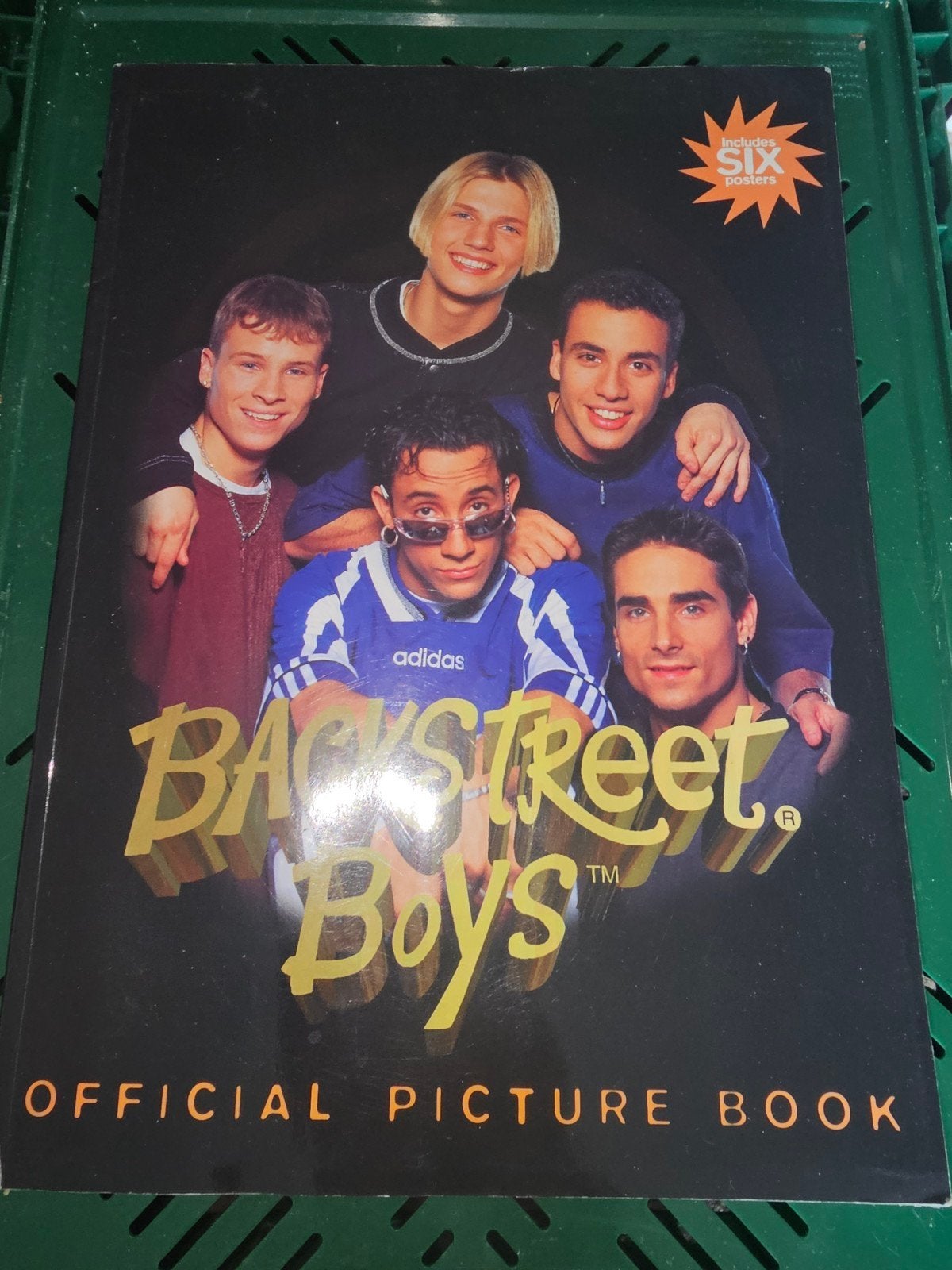Backstreet Boys Officieel Plaatjesboek - Inclusief Posters, Boeken, Ophalen of Verzenden, Zo goed als nieuw, Artiest, Backstreet Boys
