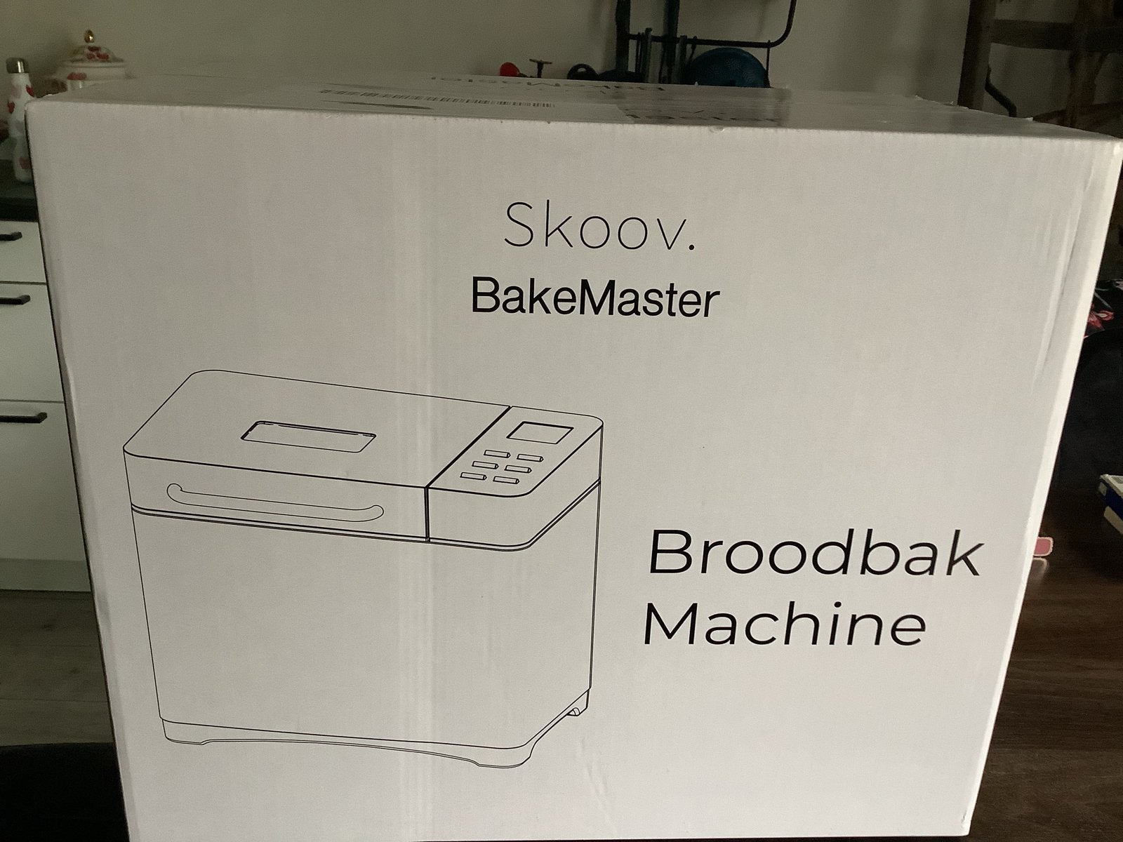 Skoov BakeMaster Broodbakmachine Nieuw in doos Niet gebruikt, Met timer, 800 tot 1200 gram deeg, Nieuw, Ophalen of Verzenden