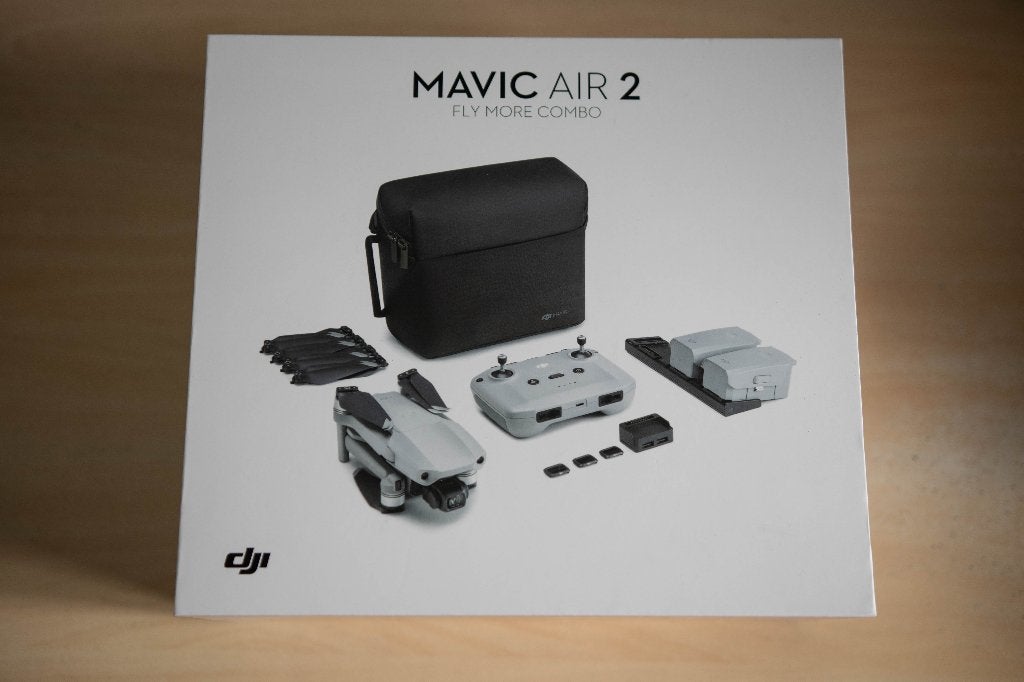 DJI Mavic AIr 2 Fly More Combo, 250 tot 900 gram, Return to Home, Gebruikt, Cameradrone
